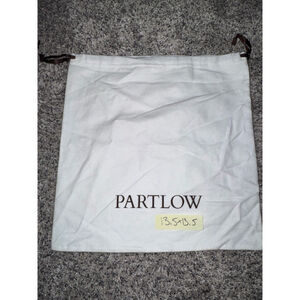 PARTLOW Cream Brown Drawstring Dust Storage Bag One Size